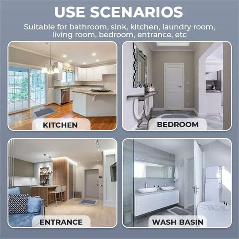 Mud Foot Mat, Home Entrance Mat, Non-slip Floor Door Mat, Home Oil-proof Kitchen Mat, Super Absorbent Bath Mat, Quick-Drying Door Mat Mud Foot Mat, Home Entrance Mat, Non-slip Floor Door Mat, Home Oil-proof Kitchen Mat, Super Absorbent Bath Mat, Quick-Drying Door Mat